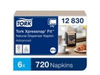 Dispenserserviett TORK N14 2L natur(720)